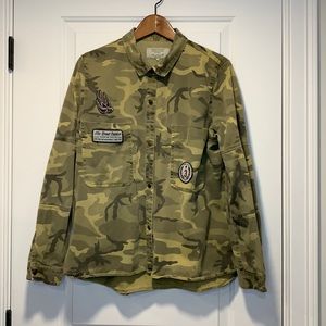 Zara Camo Shacket